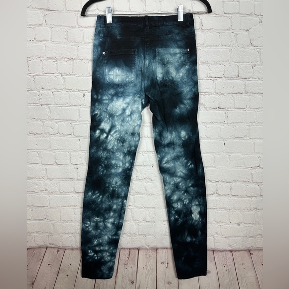 H&M Women's Tie‎ Dye Stretch Skinny Jeans Size 4 - Picture 4 of 4
